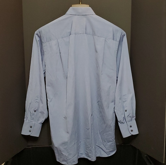 JWN Nordstrom Mens Dress Shirt 15-34 Blue - Picture 2 of 7